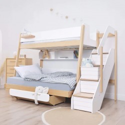 Boori: Natty Maxi Bunk Bed With Storage Staircase
