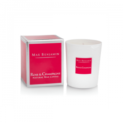 Max Benjamin Classic Scented Candle 190g - Rose & Champagne