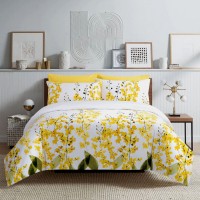 elise: 100% Cotton 930TC Light Comforter + 2 Pillow Case Set (Double) - Christy